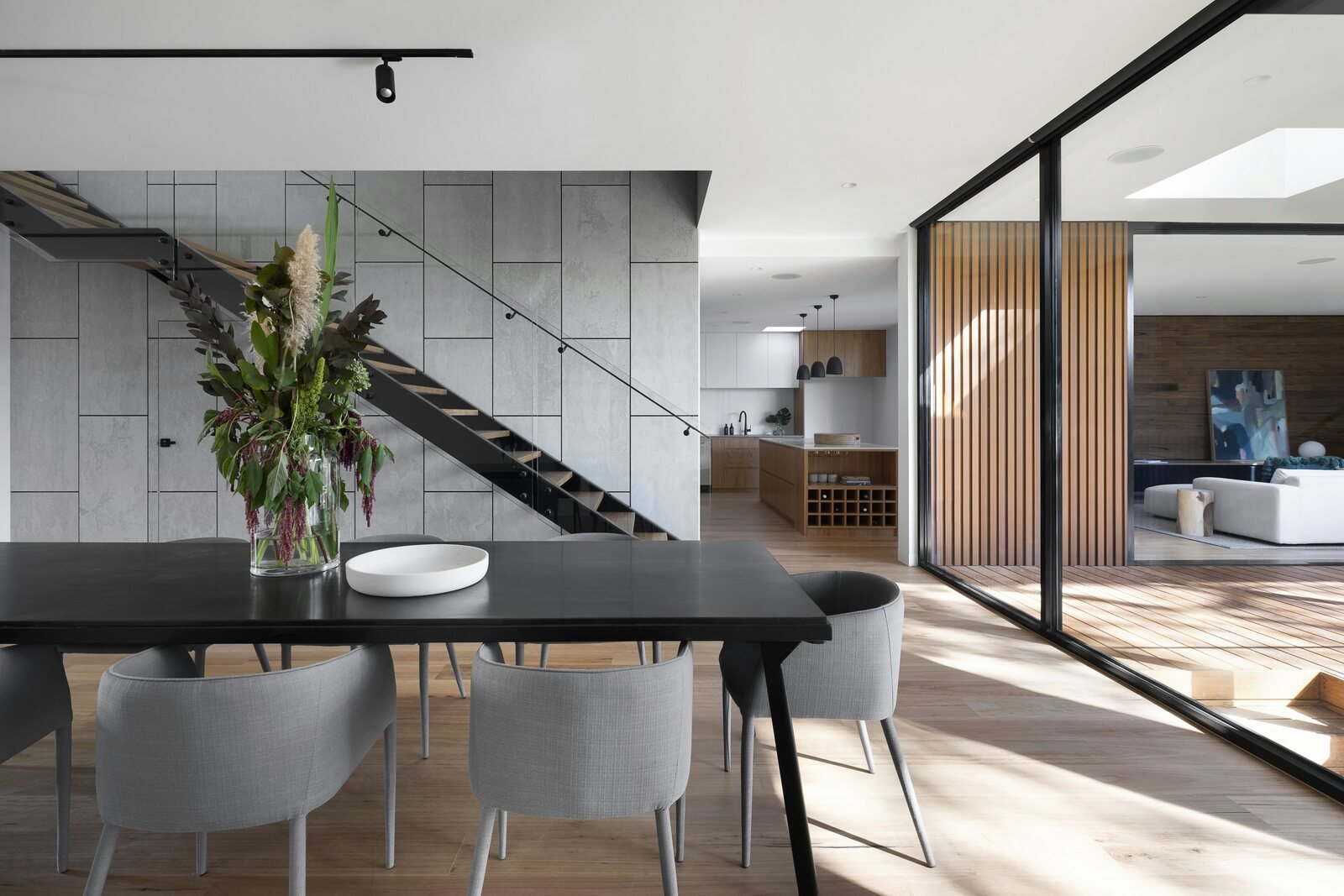 Intérieur soigneusement aménagé